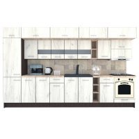 Bucatarie BIGMAR 370 B Wenge / Decor K001